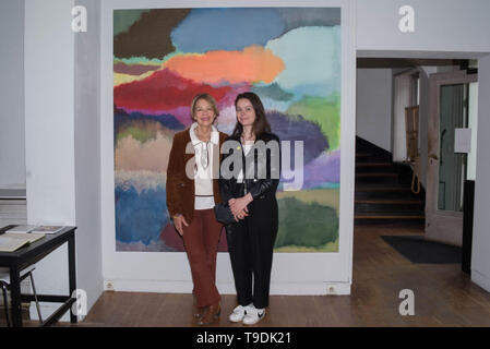 Catherine Starkman " Rêveries dans la couleur " (i sogni di colore) mostra dal 16 maggio al 13 luglio 2019 presso la galleria YOSHII Foto Stock