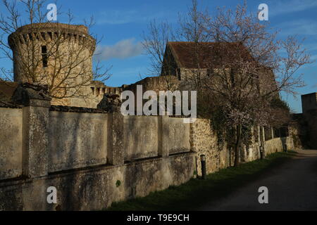 La Madeleine Castle - Chevreuse - Parc naturale Haute Vallée de Chevreuse - Yvelines - Francia Foto Stock