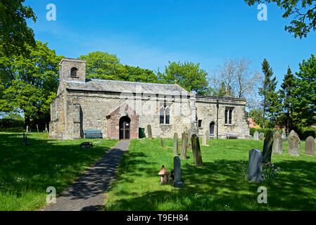 Chiesa di St Margaret nel villaggio di Millington, East Yorkshire, Inghilterra, Regno Unito Foto Stock