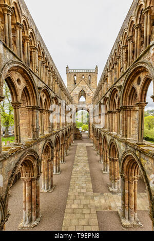 Jedburgh Abbey a Scottish Borders, Scozia Foto Stock