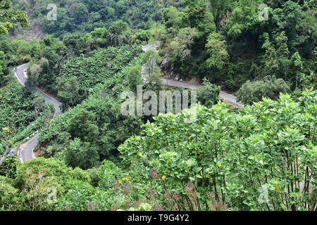 Una vista panoramica di Kodaikanal Foto Stock