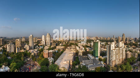 Città di Mumbai Guarda Sion & Dharavi, India Foto Stock
