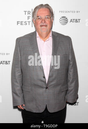 New York, NY - Aprile 28, 2019: 'The Simpsons' creatore Matt Groening assiste 'The Simpsons' trentesimo anniversario durante il 2019 Tribeca Film F Foto Stock