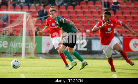 DAVID PARKHOUSE di Derry City FC durante il Airtricity League fixture tra Sligo Rovers & Derry City FC Foto Stock