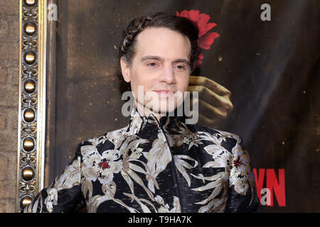 Serata di Apertura del Hadestown al Walter Kerr Theatre - Arrivi. Dotato di: Jordan Roth dove: New York New York, Stati Uniti quando: 17 Apr 2019 Credit: Giuseppe Marzullo/WENN.com Foto Stock