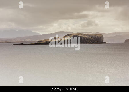 Un forte vento che soffia sulle montagne Foto Stock