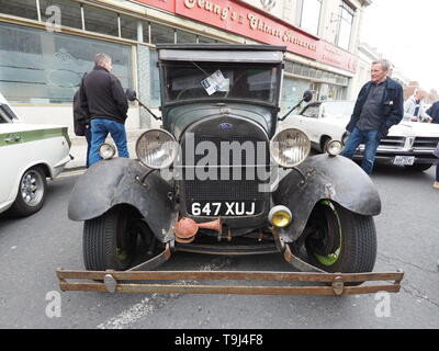 Faversham Kent, Regno Unito. 19 Maggio, 2019. Xxv Faversham Weekend di trasporto. Pic: un modello Ford un pick up truck. Credito: James Bell/Alamy Live News Foto Stock