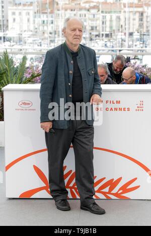Werner Herzog,2019 Cannes Foto Stock