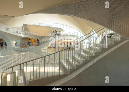 TWA hotel all'aeroporto JFK di New York Foto Stock