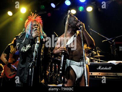 George Clinton e Garry Shider, da Parliament-Funkadelic Foto Stock