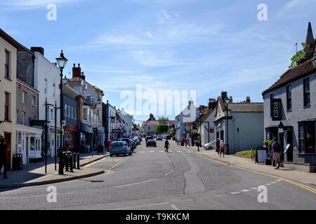 Intorno a Thornbury, una piccola città nel sud del Gloucestershire, sul bordo del sud Cotswolds Foto Stock