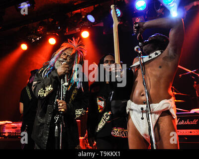 George Clinton e Garry Shider, da Parliament-Funkadelic Foto Stock