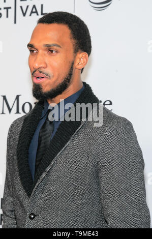 NEW YORK, NY - 29 aprile: Nathan Mitchell assiste 'Tribeca TV: i Boys' durante il 2019 Tribeca Film Festival al teatro SVA on April 29, 2019 in Nuova Foto Stock