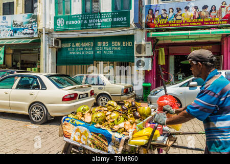 Little India di George Town Malaysia Foto Stock