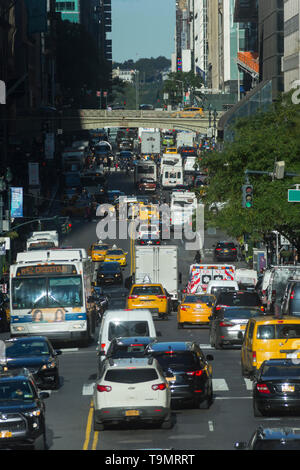 CROSSWALKS quaranta seconda strada midtown Manhattan NEW YORK CITY USA Foto Stock