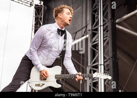 19 maggio 2019 - Columbus, Ohio, Stati Uniti - NICHOLAUS ARSON (NIKLAS ALMQVIST) degli alveari durante il tempio Sonic Music Festival presso il MAPFRE Stadium di Columbus, Ohio (credito Immagine: © Daniel DeSlover/ZUMA filo) Foto Stock