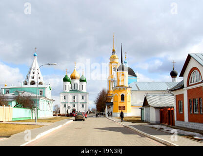 Gli ortodossi la chiesa cristiana in Kolomna fotografato close-up Foto Stock