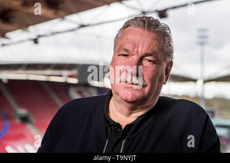 UTRECHT, ritratto di Frans van Seumeren, proprietario di footballclub FC Utrecht, calcio, stagione 2018-2019, 04-03-2019, Stadio de Galgenwaard Foto Stock