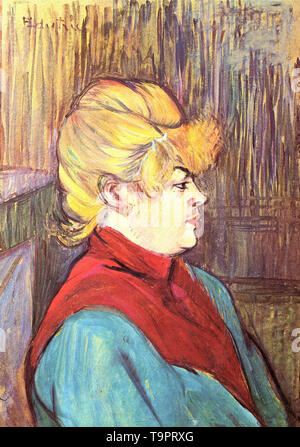 Henri de Toulouse-Lautrec - donna bordello 1894 Foto Stock