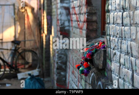 Berliner urbano per la città arte le prospettive di vita Foto Stock