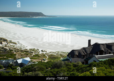 Vista panoramica della Penisola del Capo di Città del Capo in Sud Africa Foto Stock