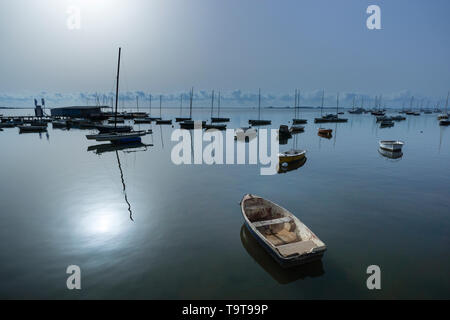 Dal porto di La Manga del Mar Menor in Murcia, Spagna Foto Stock