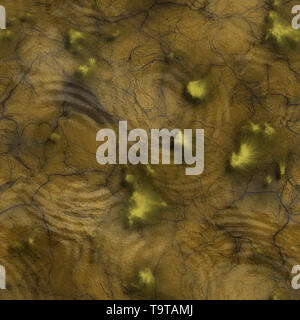 Fango Texture Seamless Tile Foto Stock