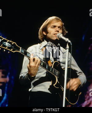 1970, Londra, BBC registrazione (vivo a Londra) Beach Boys, Al Jardine (Foto: Gijsbert Hanekroot , Redferns) Foto Stock