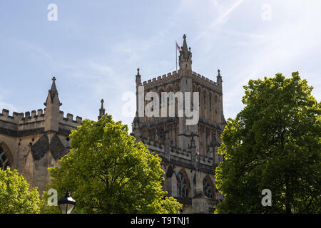 BRISTOL, Regno Unito - 14 maggio : vista della Cattedrale di Bristol il Maggio 14, 2019 Foto Stock