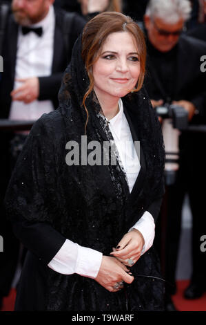 Cannes, Francia. Il 20 maggio 2019. Agnes Jaoui frequentando il 'La belle époque' premiere durante la 72a Cannes Film Festival presso il Palais des Festivals il 20 maggio 2019 a Cannes, Francia Credito: Geisler-Fotopress GmbH/Alamy Live News Foto Stock