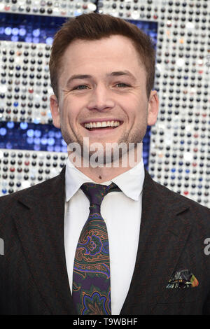 Londra, Regno Unito. Il 20 maggio 2019. Londra, Regno Unito. 20 maggio 2019: Taron Egerton arriva per la 'Rocketman' UK premiere nel quadrato di Leicester, Londra. Immagine: Steve Vas/Featureflash Credito: Paul Smith/Alamy Live News Foto Stock