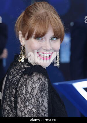 Bryce Dallas Howard assiste il Regno Unito Premiere di Rocketman al Odeon Luxe, Leicester Square Foto Stock