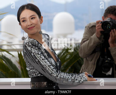 Cannes, Francia. 21 Maggio, 2019. Il Rendezvous con Zhang Ziyi foto chiamata presso la 72a Cannes Film Festival, martedì 21 maggio 2019, Cannes, Francia. Photo credit: Doreen Kennedy/Alamy Live News Foto Stock