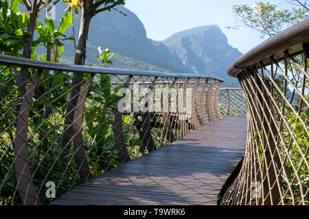 Struttura sopraelevata pontile Newlands, Città del Capo, Sud Africa. Foto Stock