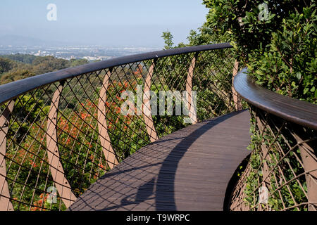 Struttura sopraelevata pontile Newlands, Città del Capo, Sud Africa. Foto Stock