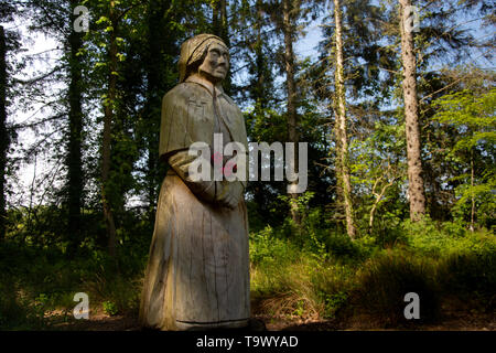 Fotografie da tutto Rozelle park in Ayrshire Foto Stock