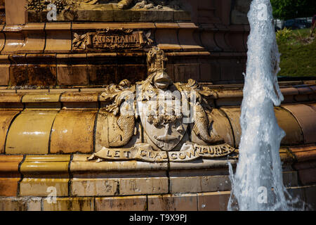 Fotografie da attorno a Glasgow Green Foto Stock