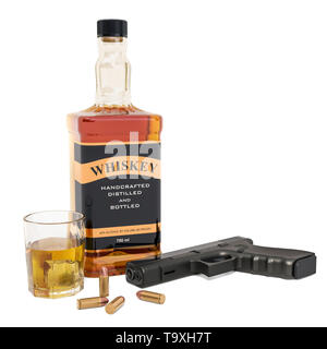 Farmaci per la malattia dei polmoni, concetto. Il rendering 3D Foto Stock