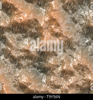 Pozze di fango Texture Seamless Tile Foto Stock