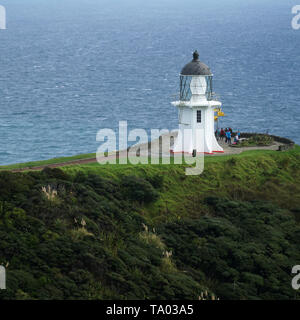 Faro di Cape Reinga Nuova Zelanda Foto Stock