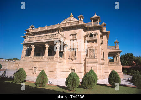 Vista del tempio di Swaminarayan, AKSHARDHAM, Ahmedabad, Foto Stock