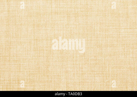 Color Beige seamless texture di lino o tela di tessuto di sfondo Foto Stock