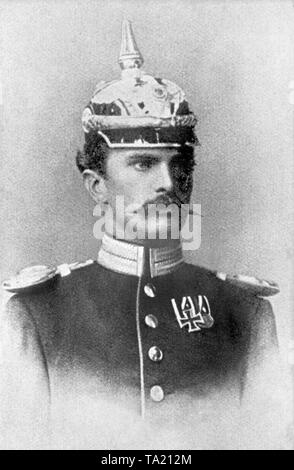 Più tardi il maresciallo di campo August von Mackensen come un generale responsabile del personale. Foto Stock