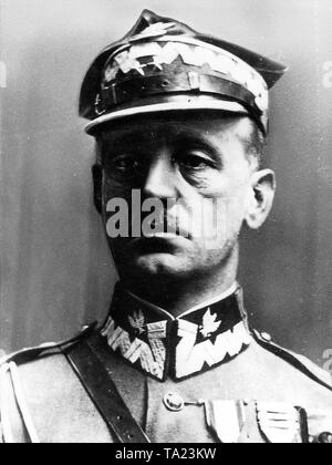 Wladyslaw Sikorski (1881-1943), il polacco generale e il Primo ministro del governo polacco in esilio a Londra durante la Seconda Guerra Mondiale. Foto Stock