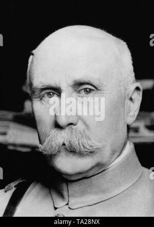 Henri Philippe Petain (1856-1951), il presidente francese e il maresciallo. Foto non datata, probabilmente nel 1920s. Foto Stock