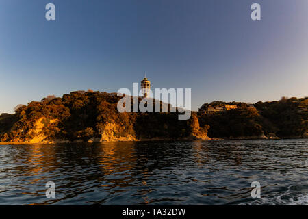 Mare di Enoshima candela, noto anche come osservatorio Shonan faro Foto Stock