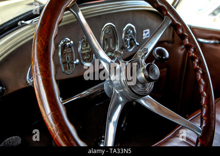 1926 Master Buick Roadster Sport interni e quadro della strumentazione Foto Stock