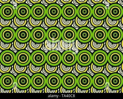 Tessuti moda etnica stampa colorata. Texture senza giunture Illustrazione Vettoriale
