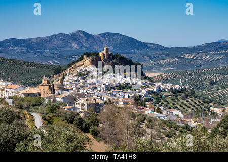 Montefrio in Granada regione dell'Andalusia in Spagna Foto Stock