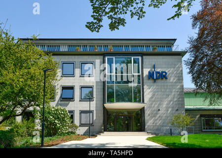 NDR, terra Broadcasting Centre, Rudolf-von-Bennigsen-Ufer, Hannover, Bassa Sassonia, Germania, Landesfunkhaus, Niedersachsen, Deutschland Foto Stock